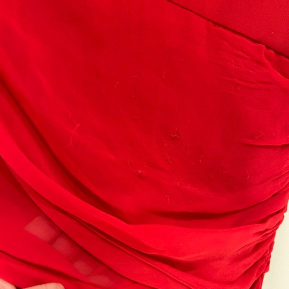 Alice + Olivia red mini dress - Picture 2 of 2